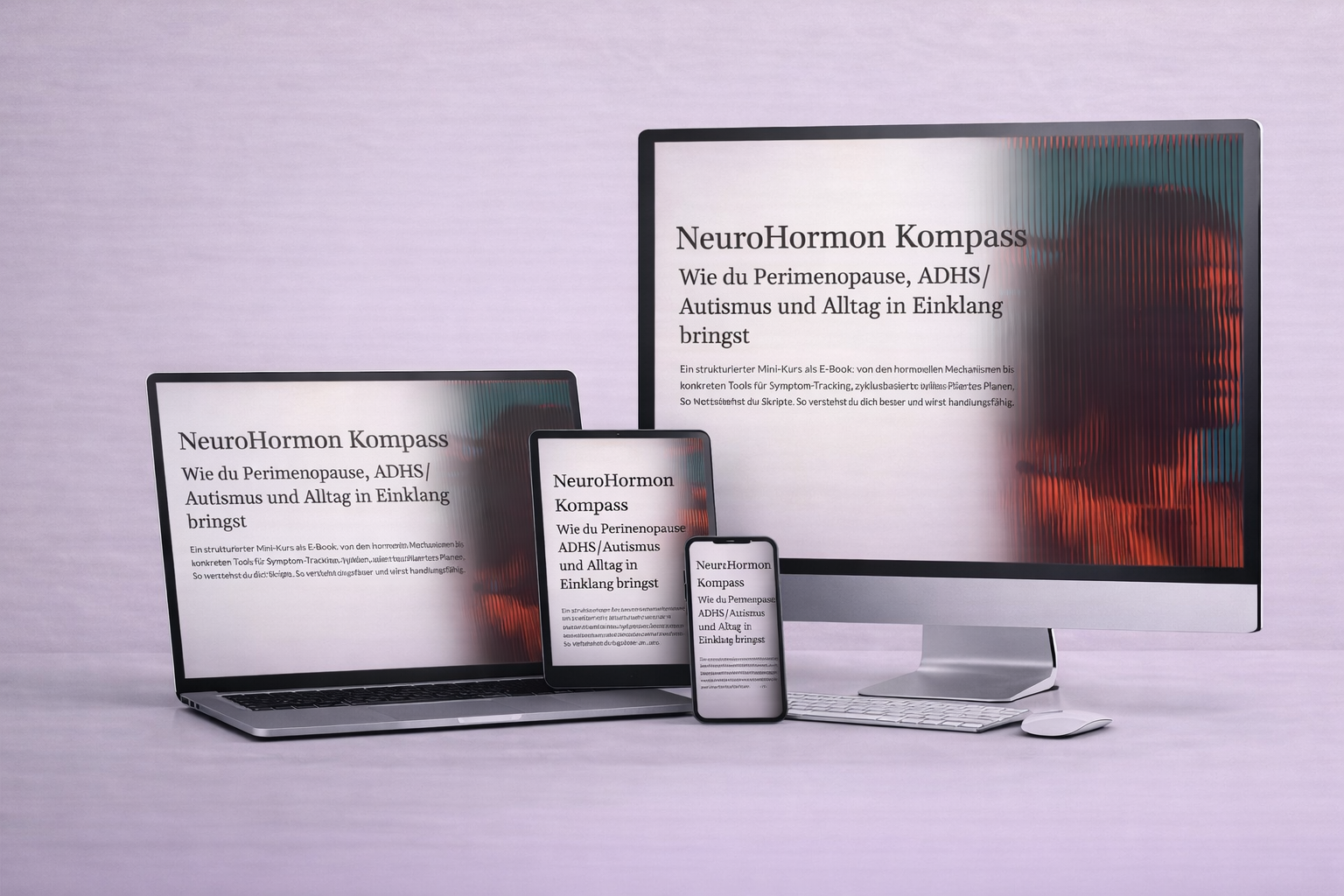 Neurohormon-Kompass Mockup